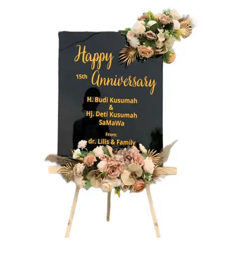 Papan Bunga Akrilik Kepyar